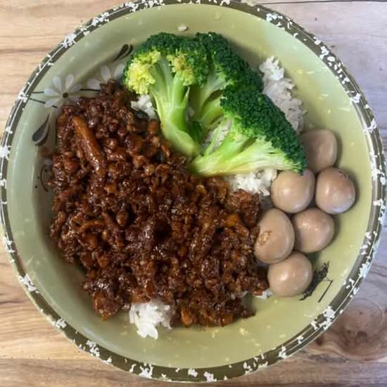 家常盖浇饭 Soft Pork Mince On Rice